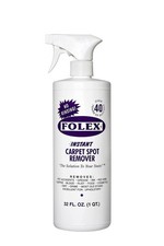 FOLEX Instant Carpet Spot Remover Carpet Cleaner - 32 oz - Removes Pet