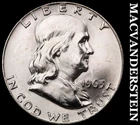 1963-D Franklin Half Dollar- Silver- Choice Gem Brilliant Unc Luster #J6936