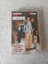 MR DEEDS Big Box VHS Video Tape 2002 ADAM SANDLER WINONA RYDER JARED HARRIS