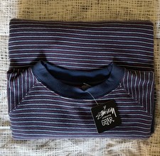 nwt vintage stussy sweatshirt w/ pockets L nos