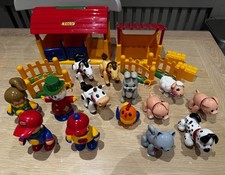 Tolo Toys Farmyard Animals Stable Bundle Farm