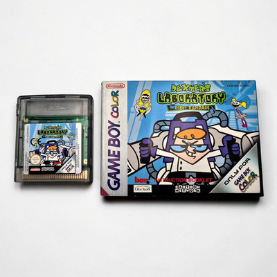 Dexters Laboratory Robot Rampage Game Boy Color GBC Sehr Gut Modul