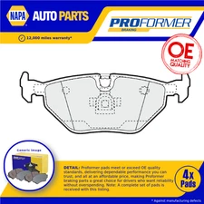 Brake Pads Set fits SAAB 9-5 YS3E 2.3 Rear 97 to 09 Proformer 5058110 New