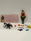 Vintage GI Joe Action Figure Funskool Desert Scorpion complete with Filecard