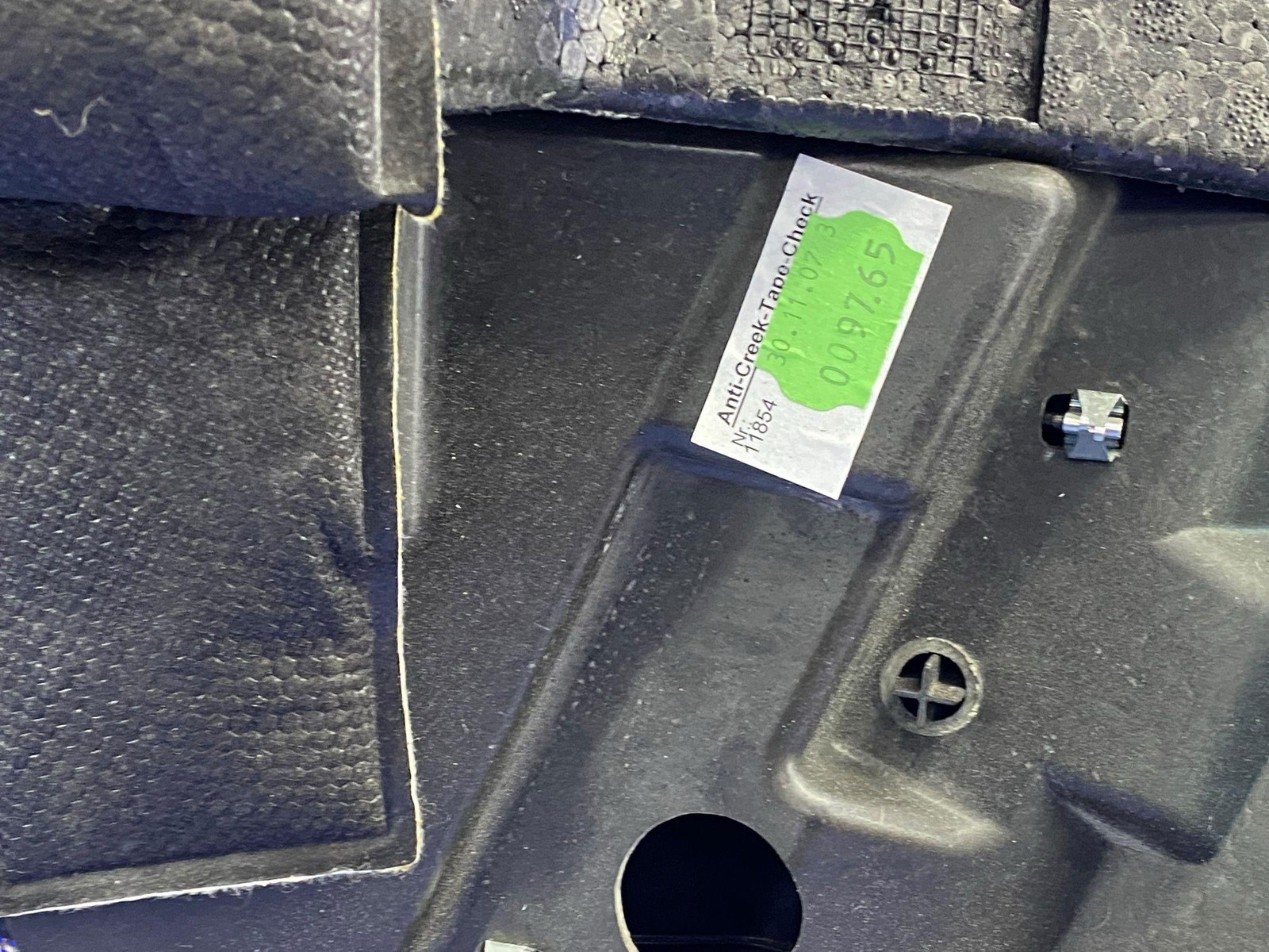 2006-2013 BENTLEY CONTINENTAL GTC REAR LEFT INTERIOR QUARTER TRIM PANEL *STAINS*