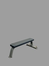 Precor Icarian Flat Weight Bench Commercial Grade Gym Equipment Heavy Duty Grey