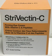 StriVectin-C Firming Eye Cream w/ Vitamin C & Peptides 0.5 oz / 15 ml New in Box