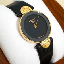 Orologio Christian Dior 2997 Analogico Quarzo Donna Luna Nera Edizione Limitata Usato