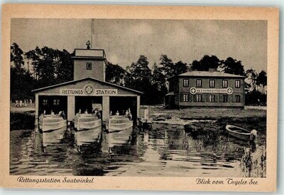 13272934 - 1000 Reinickendorf rescue station Saatwinkel at Lake Tegel -.