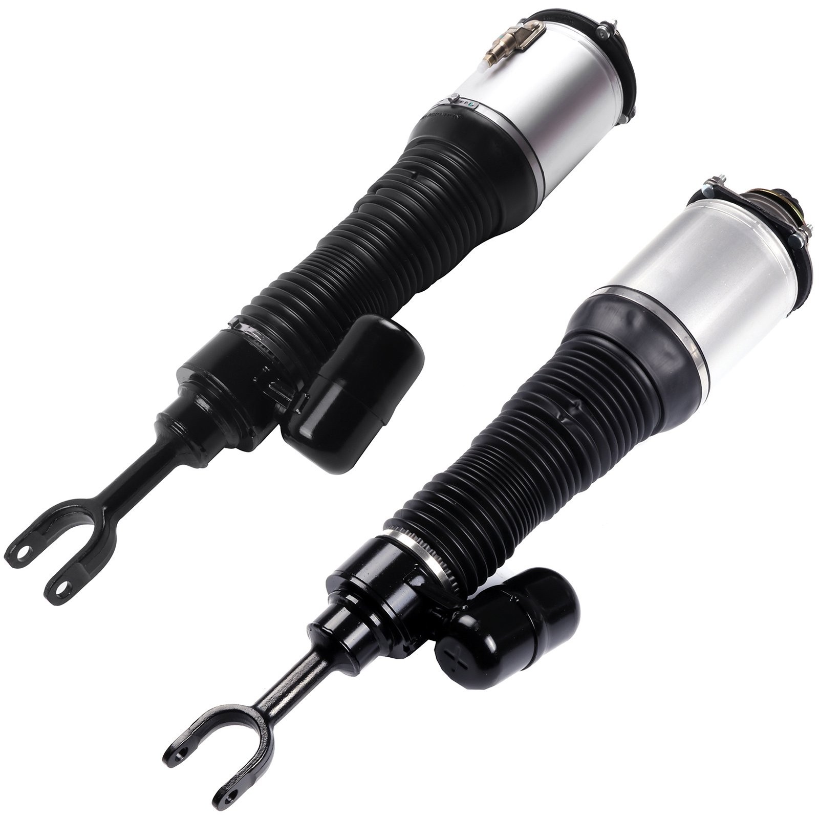 Pair For Bentley Continental GT GTC, Flying Spur Front Air Suspension Struts