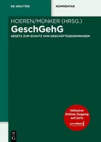 Thomas Hoeren (U. A.) | Geschgehg | Buch | Deutsch (2021) | Xvii | De Gruyter