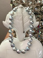 WoW Madama Baroque Pearl Bracelet 8.1mm Rainb...