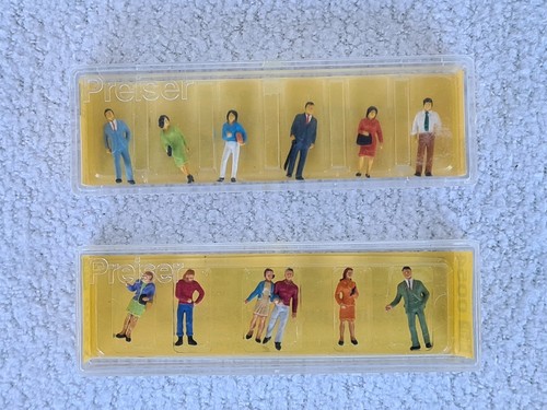 PREISER Kovolut - 0054 y 119 - "Pasajeros" 1:87 HO - Nuevo en su embalaje original  | Zustand: Neu