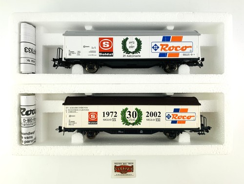 PR409 - ROCO H0 47933/47459 - KONVOLUT 2 GESCHLOSSENE WAGEN 25 UND 30 JAHRE... | Condition: Gebraucht