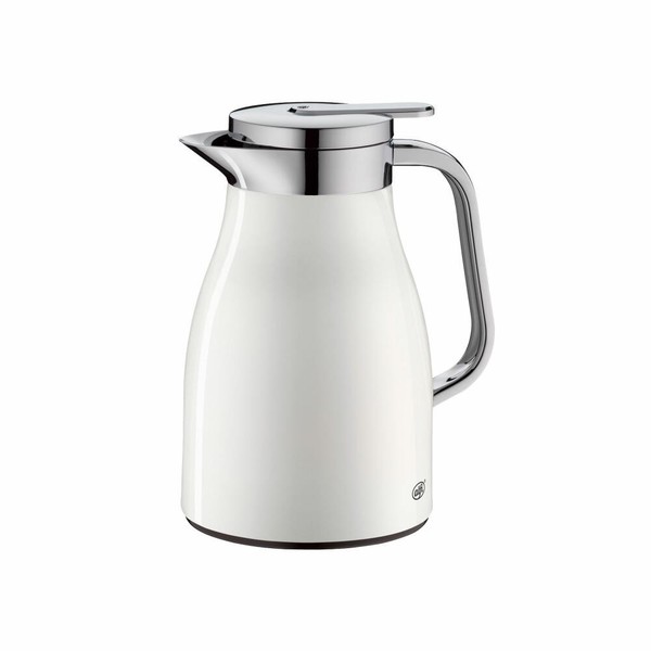Alfi Isolierkanne Skyline, Thermokanne, Edelstahl, Coconut White Matt, 0.65 L-image