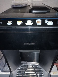 Siemens EQ.500 TQ503R01 1500W Kaffeevollautomat mit Display - 1,7L, Dunkelgrau