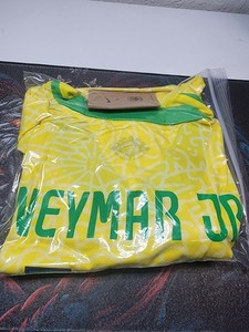 Neymar Jr Brasil Jersey Signed Authograph Size XL With PASS COA