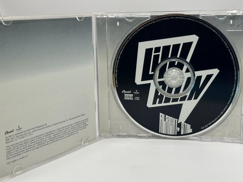 Lily Allen - Alright, Still CD 2007 Explicit Pop Capitol Records - Image 2 of 3