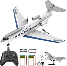 DEERC G650 RC Plane Private Jet Remote Control Airplane 2.4GHz 6-Axis Gyro