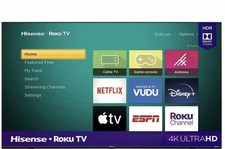 Hisense RokuTV 4K HD Smart TV G204X HDR Dolby Vision  1 for 259::2 for 400