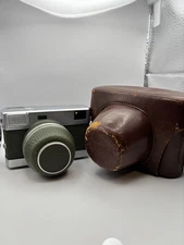 Werra IV 35mm Film Camera Carl Zeiss Green With Case