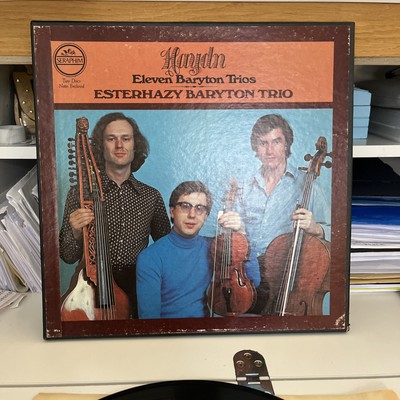 HAYDN- ELEVEN BARYTON TRIOS 2 LP ESTERHAZY BARYTON TRIO B704