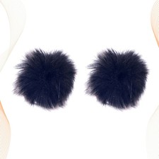 2 Pcs Mic Windshield Muff Lavalier Cover Microphone Windscreen for