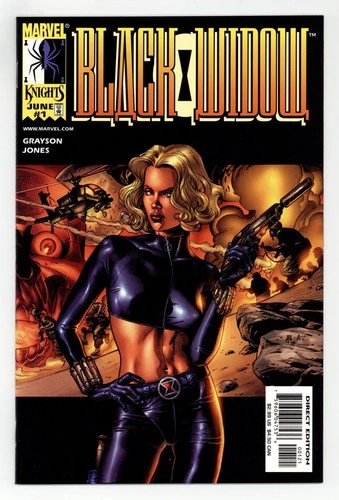 Black Widow 1B Jones Yelena Variant NM 9.4 1999