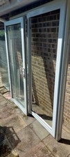 Sliding UPVC Patio Doors Frame Size 2090mm x 1800mm Two Sets Available With Keys