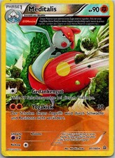 Pokémon Meditalis 81/160 Protoschock 2015 Deutsch