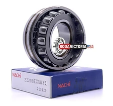 Nachi 22208EXW33 Spherical Roller Bearing Made in Japan 40x80x23mm