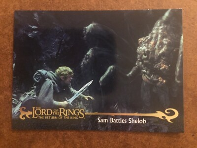 #ad #ad Sam Battles Shelob 122 Lord Of The Rings Return Of The King Card $1.50