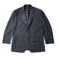 Canali Italy for Bloomingdales Men s 42R Black Wool Tuxedo Blazer Jacket