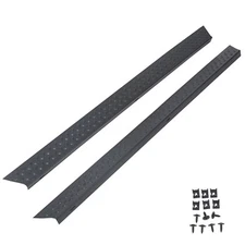 Side Body Armor Rocker Panel For 97-06 Jeep TJ Wrangler 11650.05 Diamond Plate