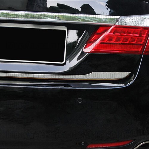 Stainless Rear Molding Tail Gate Cover Trim For Honda Accord 9 9.5th 2014-2017 - Picture 3 of 7