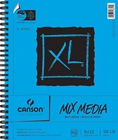 Canson Xl Mix Media Pad, 60 Sheets, 9 By 12-inch Canson Xl Mix Media Pad, 60 Sheets, 9 By 12-inch