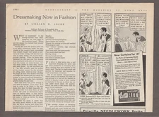 1931 RIT DYE COMIC Magazine AD ~ LIBERTY Paper BAKING CUPS ~ Bevan/Everett, MA.