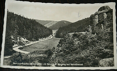 53123 AK Sachsen Sommerfrische Stützengrün im Erzgebirge Schmidts Gasthof 1939