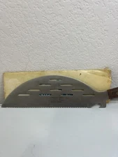 Warco Advertising Pan Drainer, Slicing Knife, Opener CLARENDON MEAT CO. Texas
