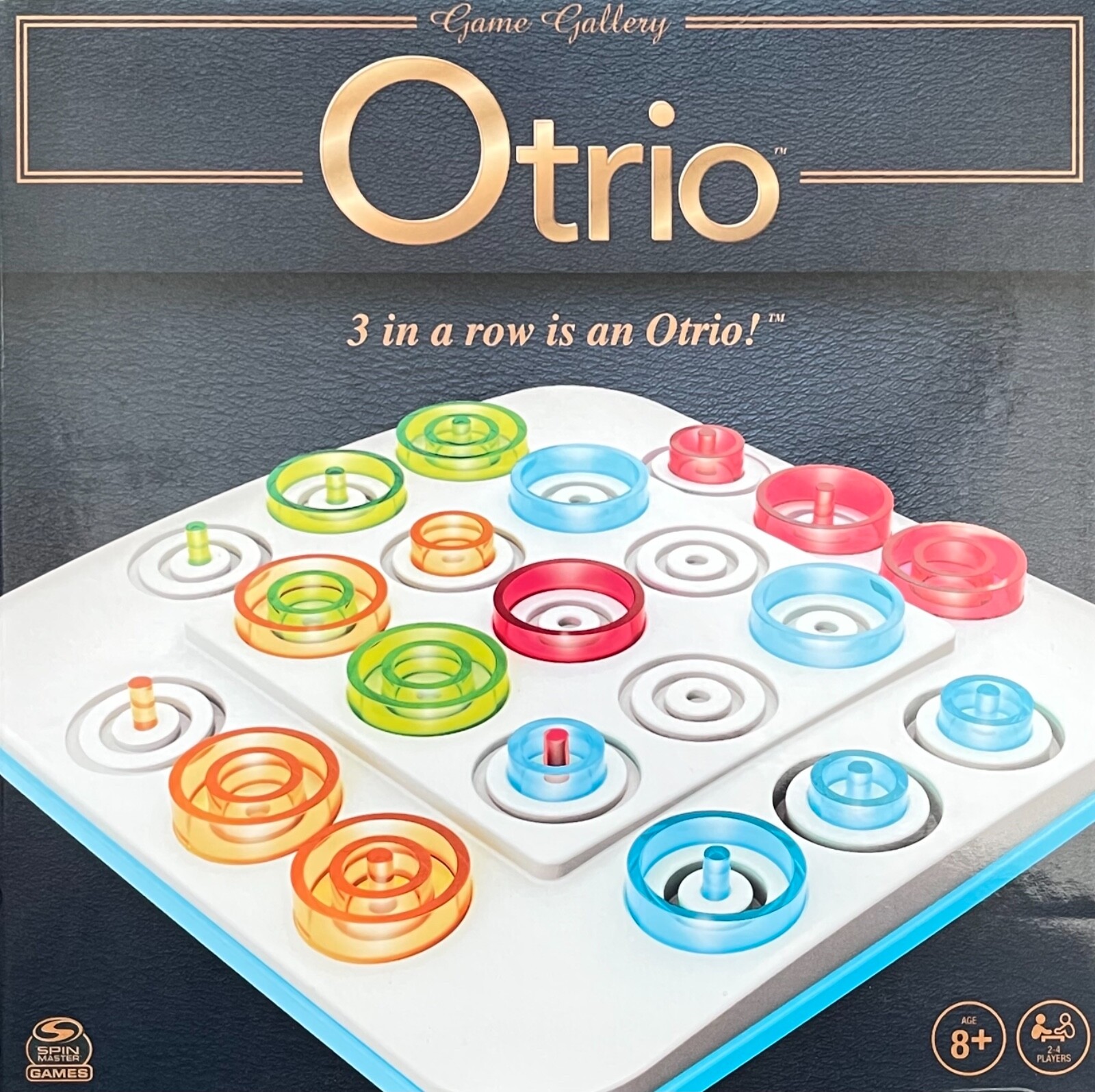 Otrio Game Replacement Pieces Parts Rings Blue Red Green or Orange 2021 Version