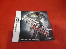 Reel Ex MX vs. ATV Nintendo DS Instruction Manual Booklet ONLY
