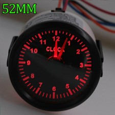 2'' 52mm Waterproof Digital Clock Gauge for Car Truck Motorbike Boat Yacht 9-32V