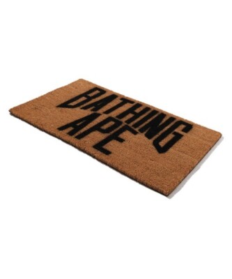 A BATHING APE LOGO DOORMAT 76×46cm Coconut Palm JAPAN | eBay