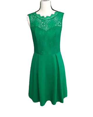 NWT Women's Dress Size M Francesca's Cocktail Jade t1