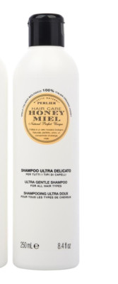 Perlier Honey Miel Ultra Gentle Shampoo for All Hair 8.4 oz - New & Sealed -
