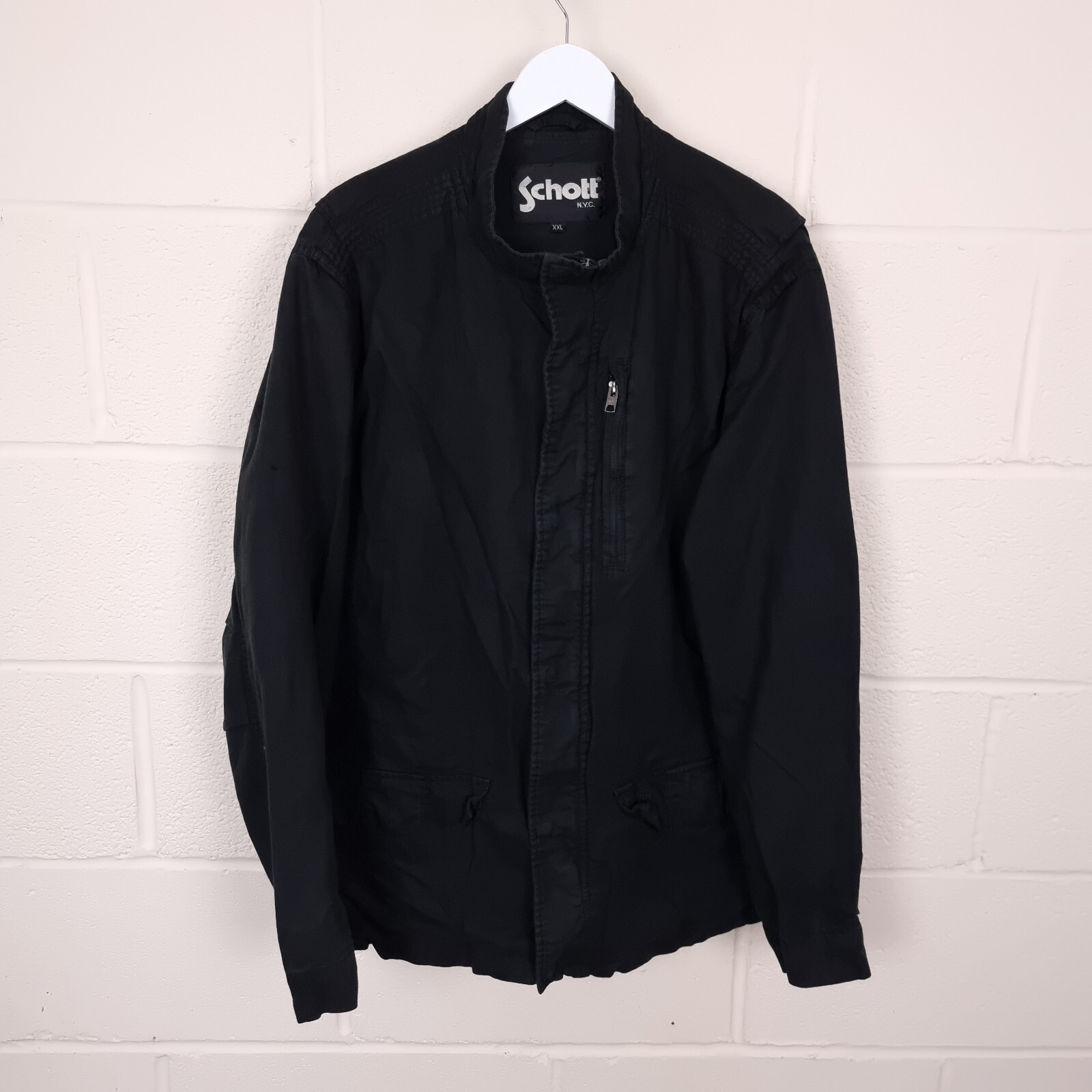 SCHOTT Vintage Field Jacket Mens XXL Military Bomber … Gem