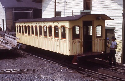 Original Train Slide Mount Washington Personenwagen #11