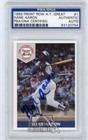 Hank Aaron 1992 Front Row All Time Great Autographed Auto Card #1 - PSA/DNA
