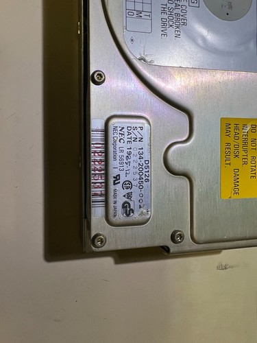 Vintage NEC D5126 5,25 inch Hard Disk Drive - Bild 3 von 4