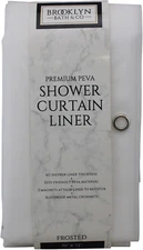 Dependable Industries Inc. Essentials Premium 6 Guage PEVA Shower Curtain Liner 